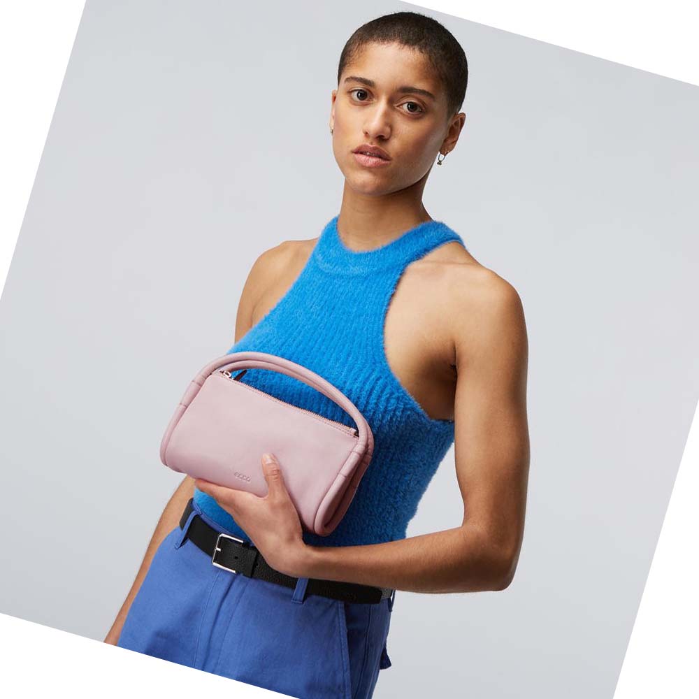 Ecco Contact Crossbody Skulderveske Herre Rosa | NO 776JPQ